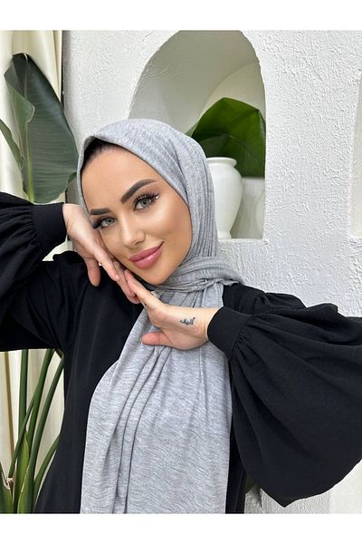 useev Combed Cotton Shawl Tracksuit Gray 0001
