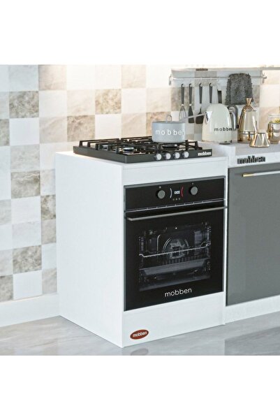 Mobben Ankastre Fırın Set Üstü Ocak Dolabı Modül Üstü Kapalı Fırın Dolap
