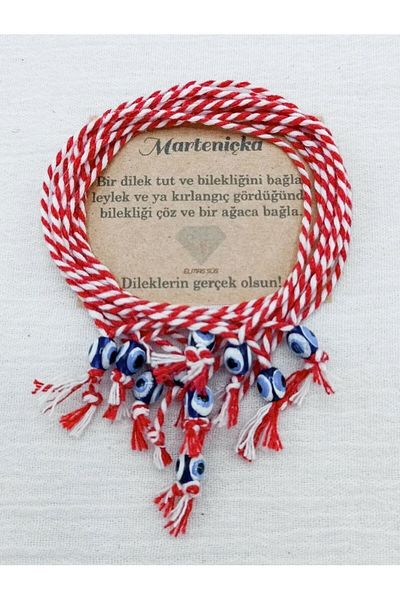Atelier by Ece Unisex Marteniçka 2-Piece Rope Lucky Bracelet Set