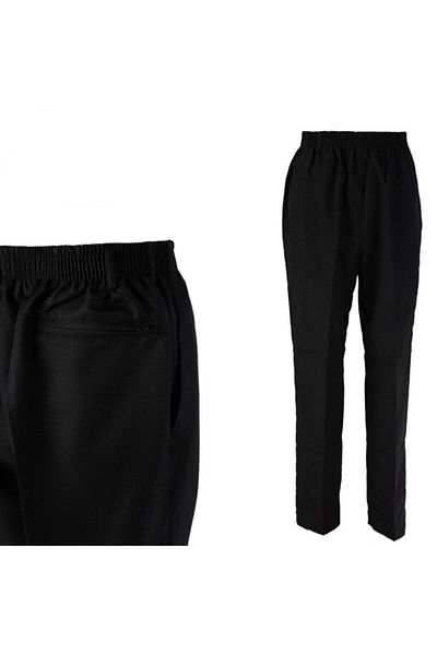Yasir Seasonal Baggy Trousers Loose Trousers Comfortable Trousers Black