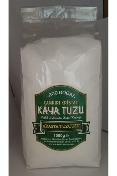 Şifay % 100 Orjinal Çankırı Kristal Kaya Tuzu (ince Tuz) 10 Kg