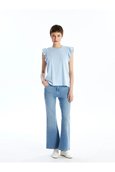 LC Waikiki Lcw Jeans Light Indigo Rodeo Mars Flare Women's Jean Pants