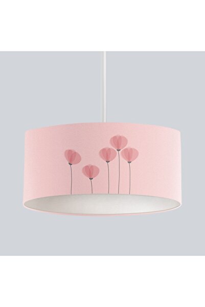 CİCİ ODAM Çocuk Bebek Odası Sarkıt Avize Gelincik Çiçekler