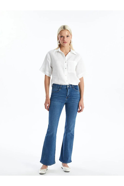 LC Waikiki Lcw Jeans Mars Flare Women's Jean Trousers