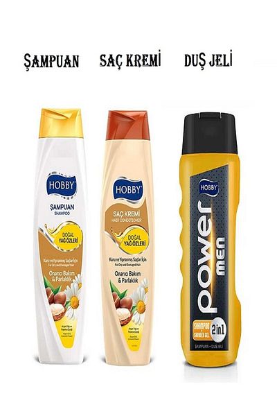 Hobby Men's Hair Care Set