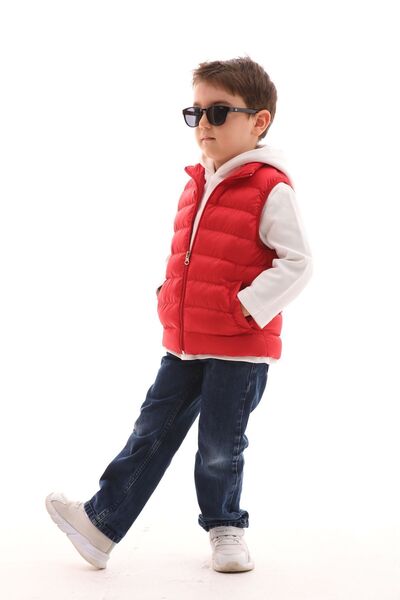 ÖNDER MODA Water and Windproof Inflatable Vest for Boy