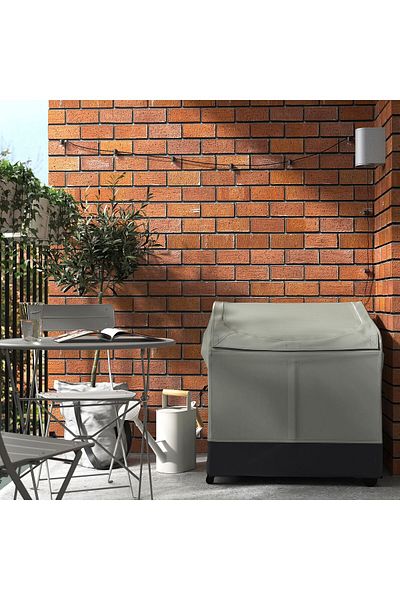 IKEA Dark Gray Outdoor Storage Box - 78X72X79 Cm, Volume 397 Lt