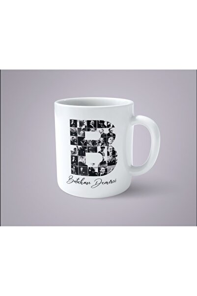 hesaplisiburada Kişiye Özel İsimli Atatürk Resimleri İle Bezenmiş B harfi Bas...