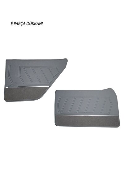 SODSAN Renault 12 R12 Toros Gri Nikelajlı Kapı Döşemesi Takım - 7702252769