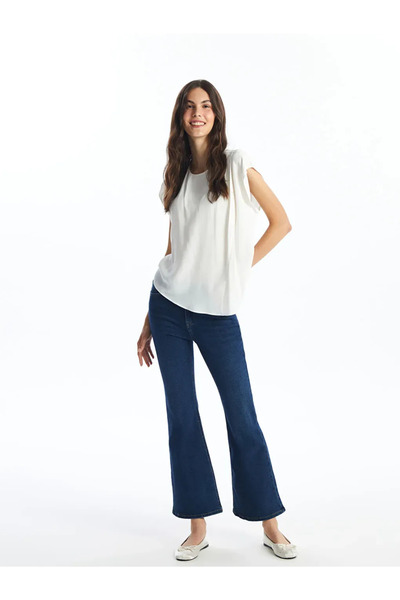 LC Waikiki LCW Jeans - Mars Flare Women's Jean Trousers