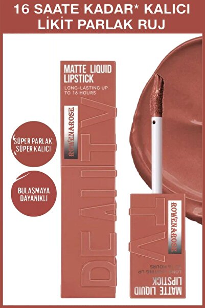 ROWENAROSE Beauty Uzun Süre Kalıcı Likit Ruj 05