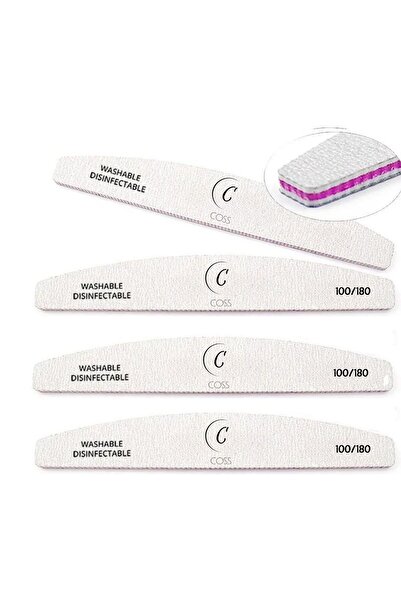 Coss Protez Tırnak Kağıt Törpü 100/180 (10 ADET)