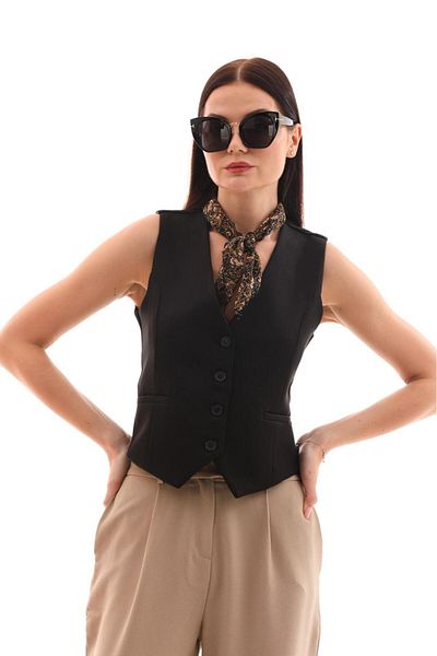 Bak'ap Γιλέκο Crop Blezer - Φόδρα