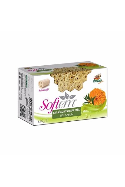 Softem Çay Ağacı & Aynı Sefa Yağlı Kabak Lifli Sabun 130 gr