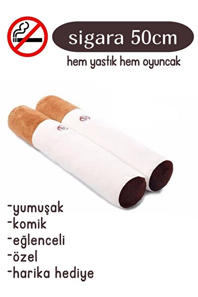 By Muan Yumuşak Sigara Yastık Oyuncak Komik Eğlenceli Hediye