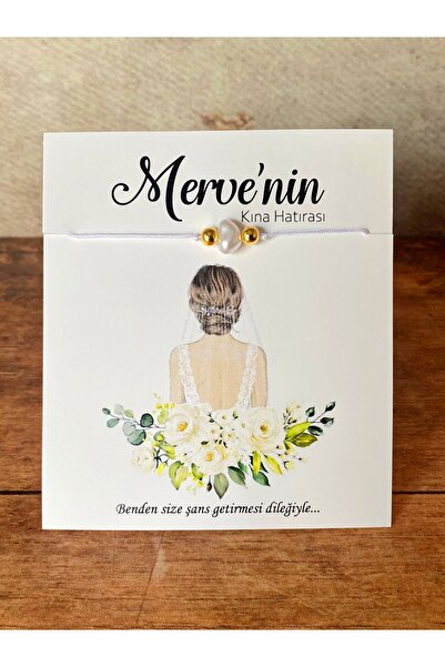 Loyapink Kişiye Özel Şans Bilekliği Söz, Nişan, Bekarlığa Veda, Kına, Nikah, ...