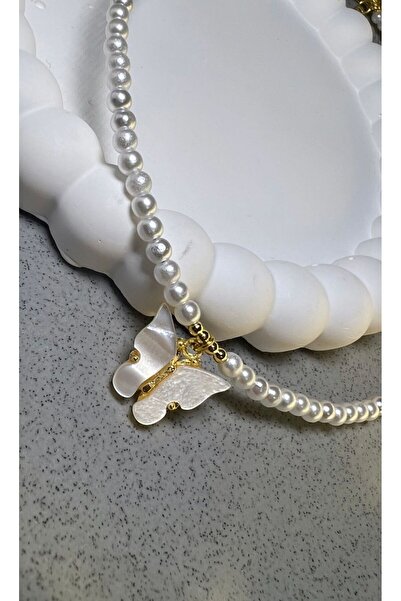 Aksesuar Bead Necklace - Butterfly Pattern