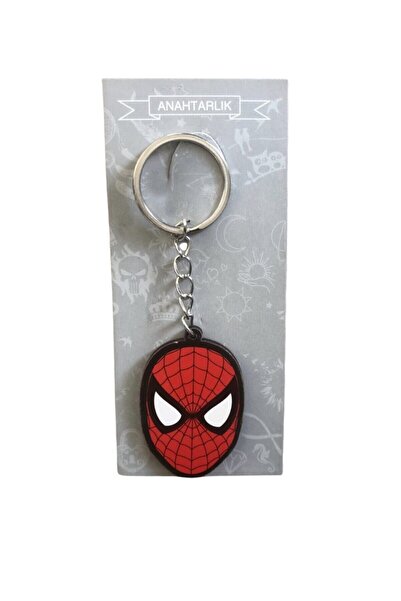 KÜPPELİ ACCESSORİES Spiderman Anahtarlık Ahşah