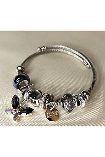 ARYA DESİGN سوار من الفولاذ مع سحر الفراشة والحب