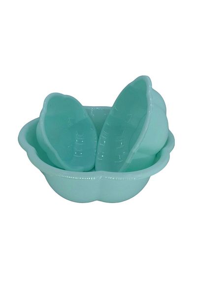 viv-ox 3-Piece Basin Set Basin Set 1lt, 2lt, 3.5lt Dimensions 30cmx10cm-26cmx8cm-21cmx6cm
