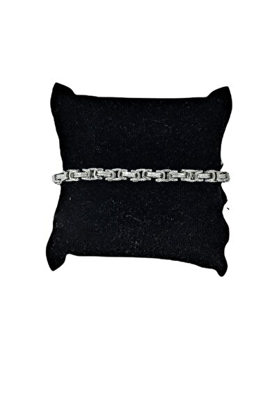 KÜPPELİ ACCESSORİES Erkek Kral Bileklik Çelik