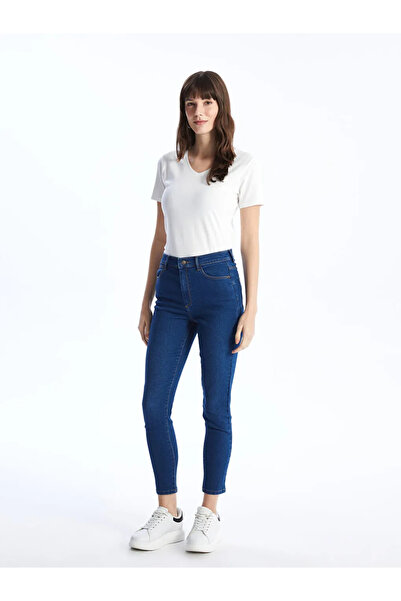 LC Waikiki Lcwaikiki Classic Medium Indigo Rodeo Slim Fit Women's Jeans