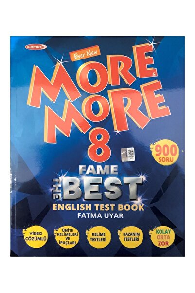 Kurmay ELT 8.SINIF MORE & MORE FAME THE BEST TEST BOOK / 9786057790088