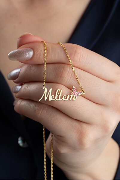 Silvano Jewelry 925 Ayar Gümüş İsimli Kelebek Kolye