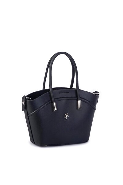 MODA Mini coș pentru femei geantă - De mână și tip crossbody, Black Golf cu m...