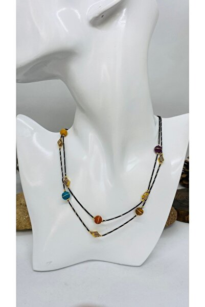 Porsuk Alternatif El Yapımı Etnik Otantik Pirinç Aparatlı Ahşap Boncuk Kadın ...