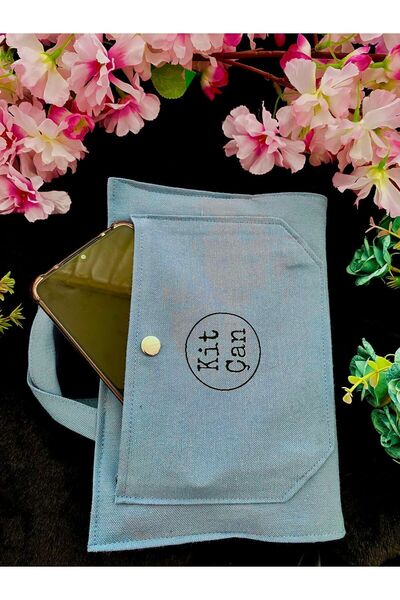 DUTTDİKİM حقيبة القطيفة المحمولة القابلة للغسل