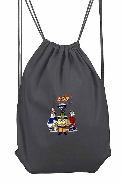 herotasarım Αθλητικό σακίδιο πλάτης Naruto Bob Sponge - BLL4729