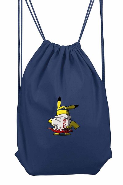 herotasarım Rucsac sport Ninja Pikaçu - Model BLL4404