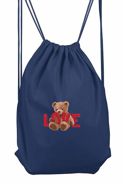 herotasarım Teddy Bear Love Sports Backpack - BLL4488