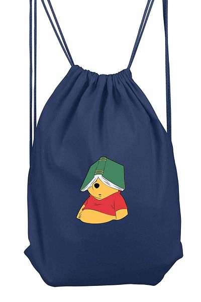 herotasarım Αθλητικό σακίδιο πλάτης Winnie Bear - Bll4960