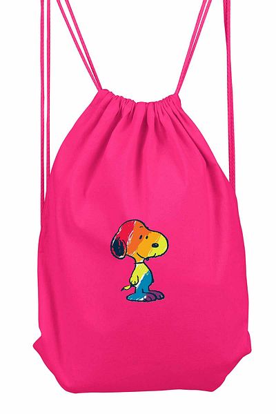 herotasarım Αθλητικό σακίδιο πλάτης Snoopy Rainbow - BLL4518