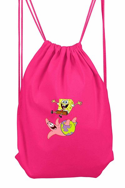 herotasarım Αθλητικό σακίδιο πλάτης Bob Sponge - BLL4776
