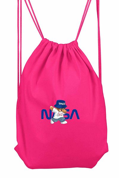 herotasarım Αθλητικό σακίδιο πλάτης Nasa Teddy Bear - Bll4491