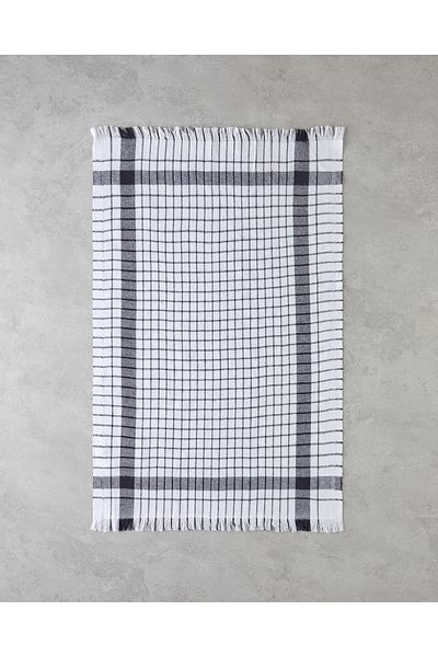 English Home Πανί στεγνώματος Evelyn Black - 40x60 cm, βαμβακερό πολυεστέρας