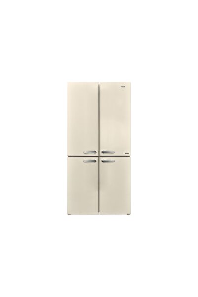 Vestel RETRO FD56011 BEJ 487 Lt No-Frost Buzdolabı