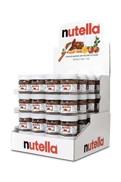 Nutella 1 Koli 64 Adet Mini Kakaolu Fındık Kreması 25g