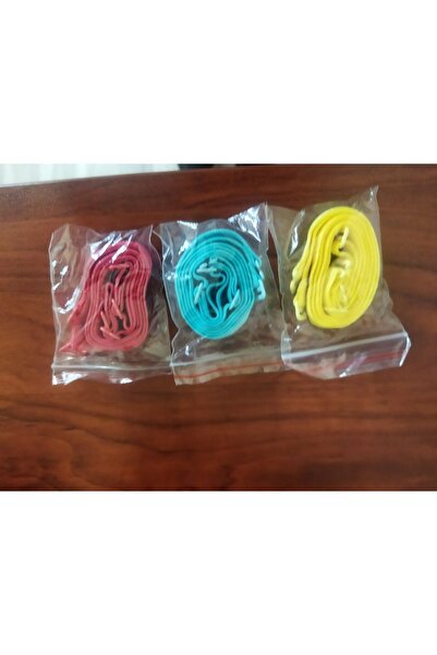 Manken Takıp Çıkmalı Renkli Sütyen Askısı 3'lü(3 ÇİFT)