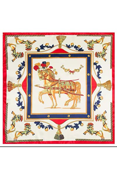 LWP Shop Herme Uk Atlı Boyun Eşarp 70 Cm