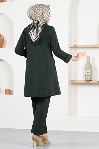 ModaMerve Khaki Combination - With Jacket, Nya2657 Model