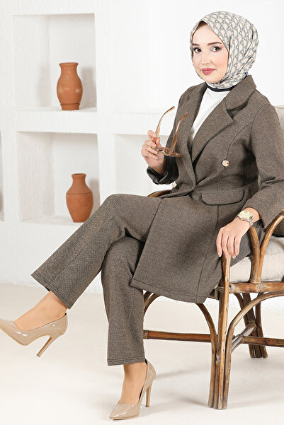 ModaMerve Jacketed Combination Nya2657 Mink