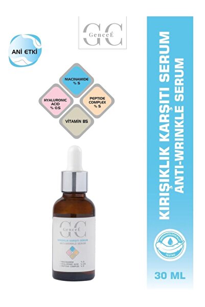 GenceE Dolgunlaştırıcı Ve Kırışıklık Karşıtı Hyalüronik Asit Serum (%5 PEPTİD...