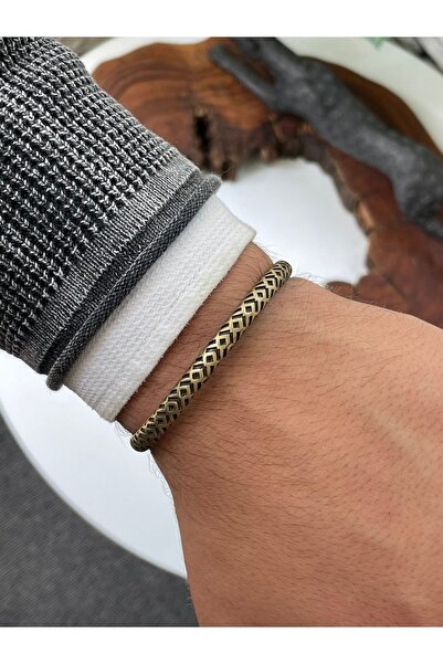 OSMANLI GÜMÜŞ سوار رجالي - سوار رجالي معدني - سوار رجالي - موديل اللبلاب