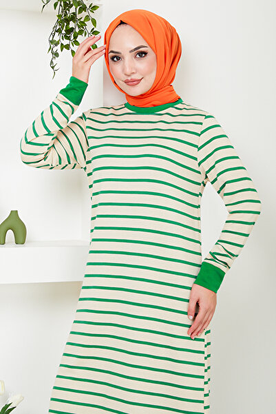 ModaMerve Green Double Combination - DVL199