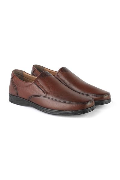 ERN SHOES Tan γνήσιο δέρμα Oversize Μέγεθος 45-46-47-48-49 Ανδρικά παπούτσια casual