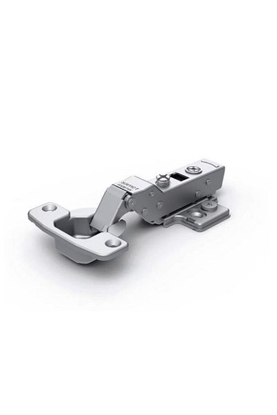 SAMET Cabinet Door Hinge Half Camel Neck-Soft Close-With Brake-Piston+Screws (Pk./Ad. 1 Piece)